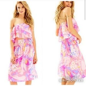 Lilly Pulitzer Sandy Rays Set Resort White